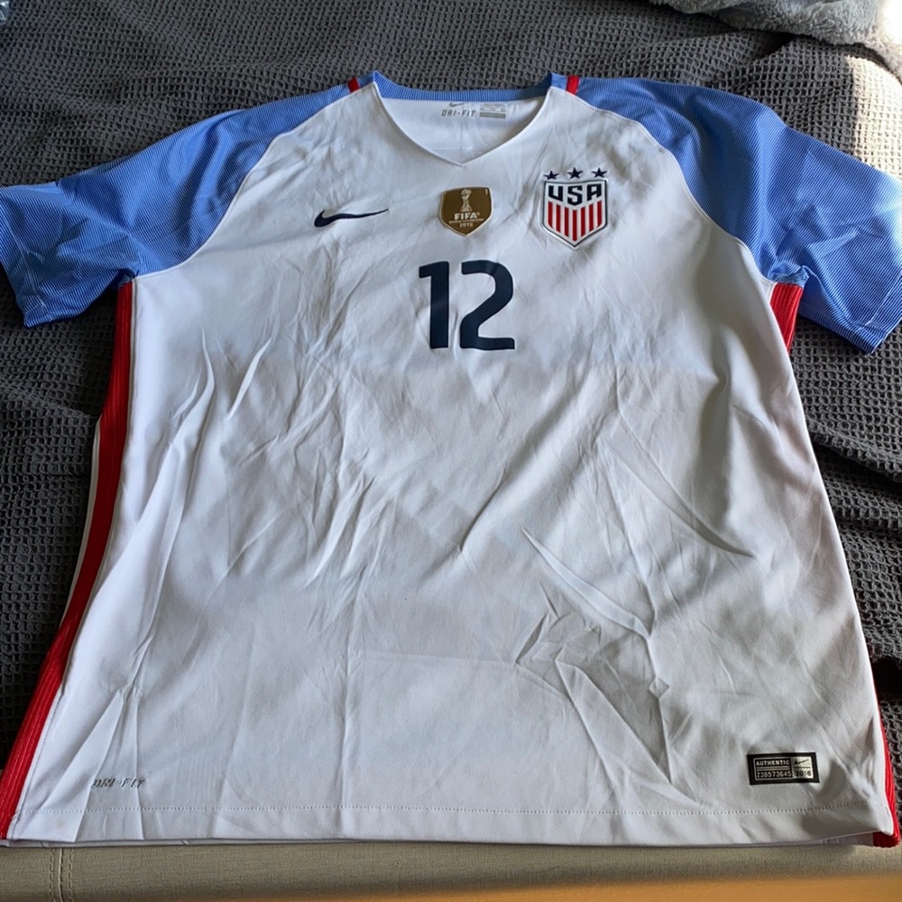 Nike usmwnt usa soccer jersey christen press